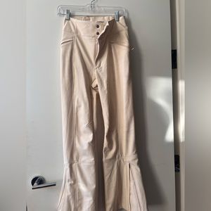 Halfdays Emma Soft Shell Snowpants Short XS oat milk